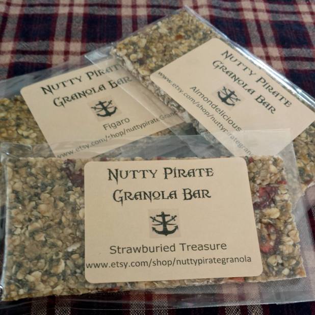 NuttyPirateGranola Bars