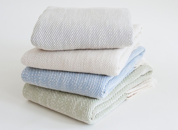Nantucket Looms Handwoven Cotton Throws