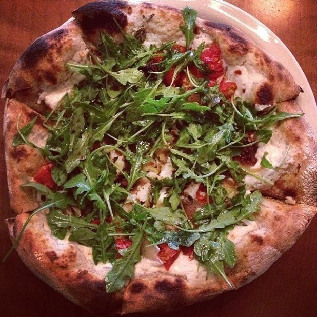 Biancoverde Pizza at Christopher's Kitchen