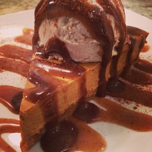 Raw Vegan Pumpkin Pie at Christopher's Kitchen