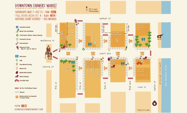 DesMoines_Farmers Market_Map
