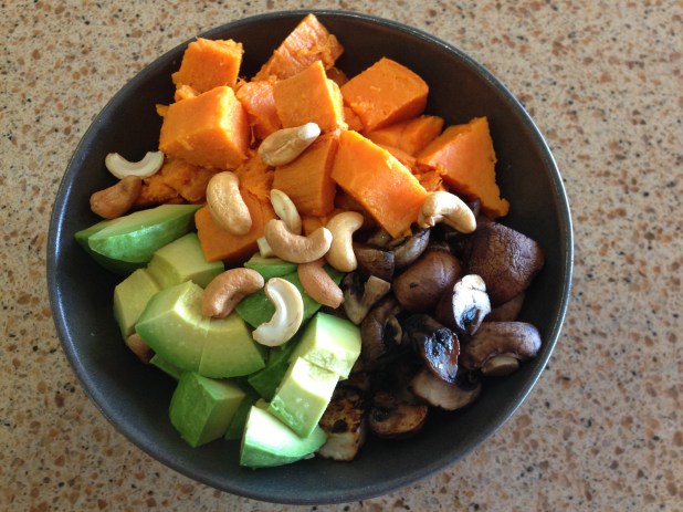 Sweet_Potato_Tofu_and_Mushroom_ Bowl