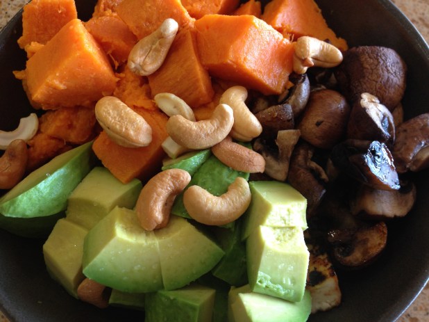 Sweet_Potato_Mushroom_and _Tofu_Bowl