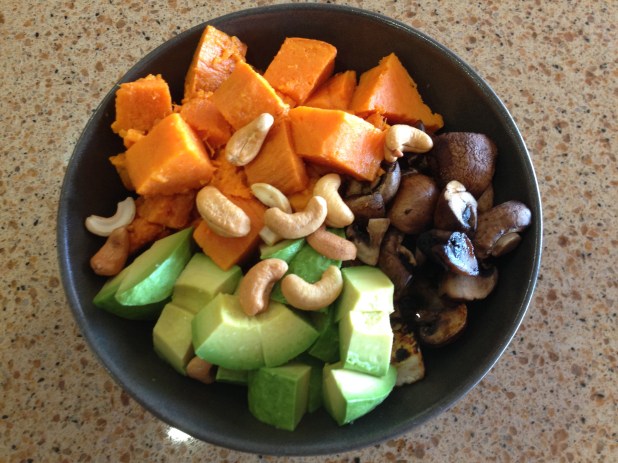 Tofu_Sweet_Potato_and_Mushroom_Bowl