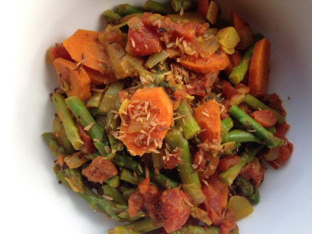 Asparagus_Carrot_Masala_with_Quinoa